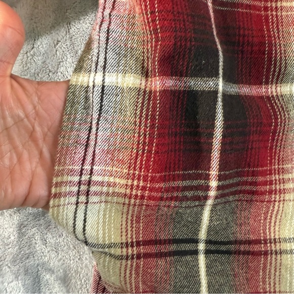 Legendary Outfitters Snap Button Up Plaid Flannel Quilted Jacket w/Pockets Small - Picture 4 of 11